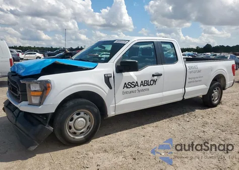 2023 Ford F150 Super Cab from USA, damaged, VIN 1FTEX1CP6PKE72167